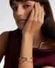 Yeprem Yeprem Golden Strada 18kt yellow and white gold cuff bracelet with diamonds - 2