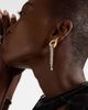 Yeprem Yeprem Golden Strada 18kt yellow and white gold drop earrings with diamonds - 3