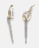 Yeprem Yeprem Golden Strada 18kt yellow and white gold drop earrings with diamonds - 4