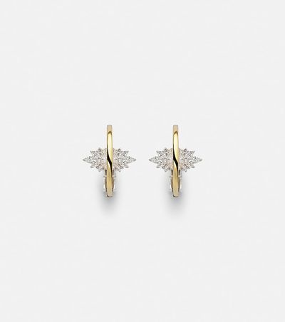 Yeprem Yeprem Golden Strada 18kt yellow and white gold earrings with diamonds