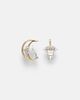 Yeprem Yeprem Golden Strada 18kt yellow and white gold earrings with diamonds - 4