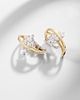 Yeprem Yeprem Golden Strada 18kt yellow and white gold earrings with diamonds - 5