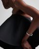 Yeprem Yeprem Reign Supreme 18kt white gold bangle with diamonds and sapphire - 3