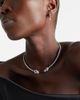 Yeprem Yeprem Reign Supreme 18kt white gold choker with sapphire and diamonds - 2