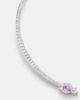 Yeprem Yeprem Reign Supreme 18kt white gold choker with sapphire and diamonds - 4
