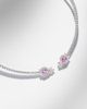 Yeprem Yeprem Reign Supreme 18kt white gold choker with sapphire and diamonds - 5