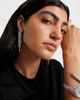 Yeprem Yeprem Reign Supreme 18kt white gold drop earrings with diamonds and sapphires - 3