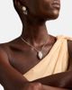 Yeprem Yeprem Reign Supreme 18kt white gold pendant necklace with diamonds and opal - 3