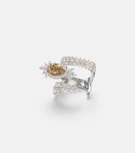 Yeprem Yeprem Reign Supreme 18kt white gold ring with diamonds
