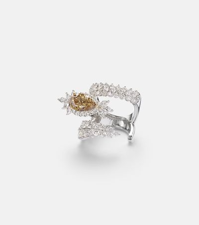 Yeprem Yeprem Reign Supreme 18kt white gold ring with diamonds