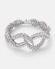 Yeprem Yeprem Y-Couture 18kt white gold bracelet with diamonds - 1