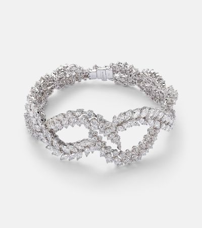 Yeprem Yeprem Y-Couture 18kt white gold bracelet with diamonds
