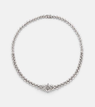 Yeprem Yeprem Y-Couture 18kt white gold choker with diamonds