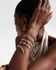 Yeprem Yeprem Y-Couture 18kt white gold cuff bracelet with diamonds - 2