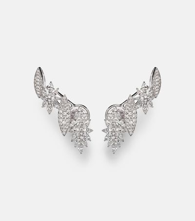 Yeprem Yeprem Y-Couture 18kt white gold earrings with diamonds