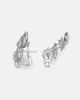 Yeprem Yeprem Y-Couture 18kt white gold earrings with diamonds - 4