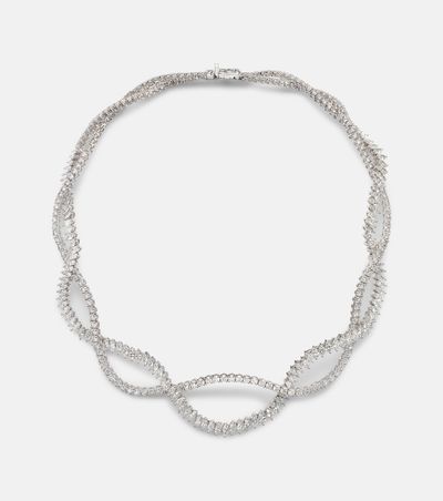 Yeprem Yeprem Y-Couture 18kt white gold necklace with diamonds