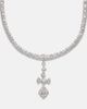 Yeprem Yeprem Y-Couture 18kt white gold pendant necklace with diamonds - 4