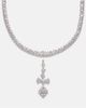 Yeprem Yeprem Y-Couture 18kt white gold pendant necklace with diamonds - 7