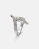 Yeprem Yeprem Y-Not 18kt white gold ring with diamonds - 4