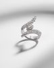 Yeprem Yeprem Y-Not 18kt white gold ring with diamonds - 5