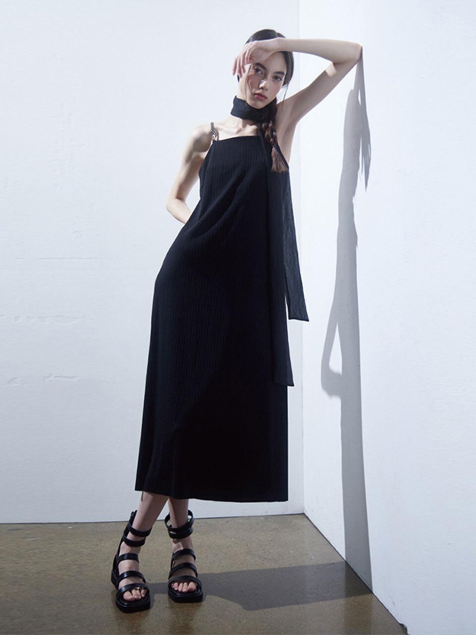 YGBM Birkin Strap Jersey Maxi Dress (Y11YOL001)