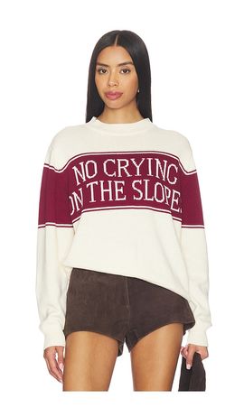 YLLW THE LABEL YLLW THE LABEL No Crying On The Slopes Pullover