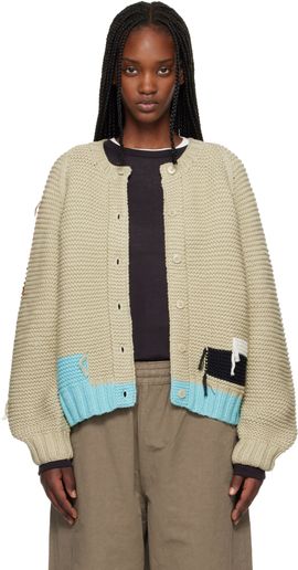 YMC YMC Beige Atomic Cardigan