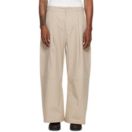 YMC YMC Beige Drop Out Trousers