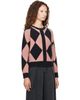 YMC YMC Black & Pink Atomic Cardigan - 2