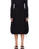 YMC YMC Black Parachute Midi Skirt - 1