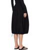 YMC YMC Black Parachute Midi Skirt - 3