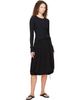 YMC YMC Black Parachute Midi Skirt - 4