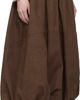 YMC YMC Brown Parachute Maxi Skirt - 2