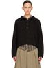 YMC YMC Brown Runaway Neck Sweater - 1