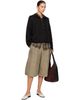 YMC YMC Brown Runaway Neck Sweater - 4