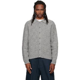 YMC YMC Gray Rat Pack Cardigan