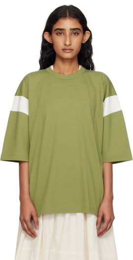 YMC YMC Green & White Skate T-shirt