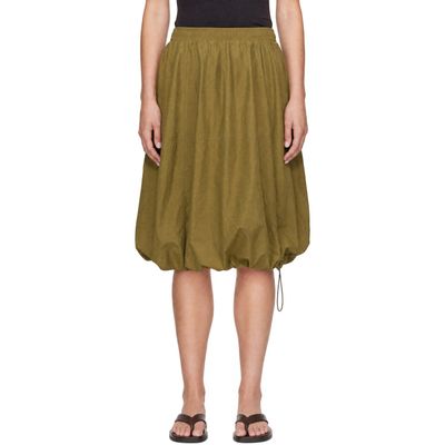 YMC YMC Green Parachute Midi Skirt