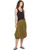 YMC YMC Green Parachute Midi Skirt - 4