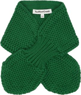 YMC YMC Green Slot Scarf
