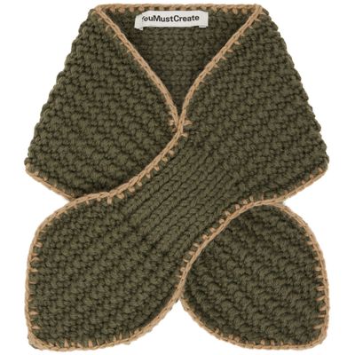 YMC YMC Khaki Slot Scarf