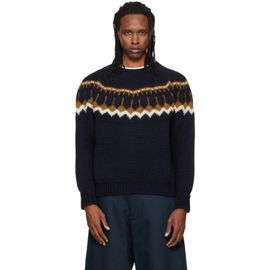 YMC YMC Navy Jeepster Sweater