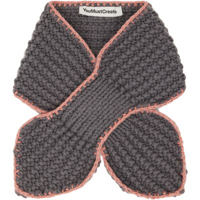 YMC YMC Purple Slot Scarf