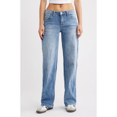 YMI YMI Bella Butterfly Wide Leg Jeans