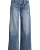 YMI YMI Joey Chain Detail High Waist Wide Leg Jeans - 5