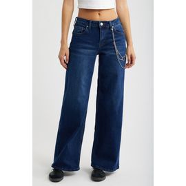 YMI YMI Joey Cross Chain Baggy Wide Leg Jeans