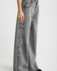 YMI YMI Love Print Relaxed Superwide Leg Jeans - 4
