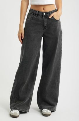 YMI YMI Stud Embellished Relaxed Extra Baggy Wide Leg Jeans