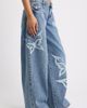 YMI YMI Tattoo Butterfly High Waist Wide Leg Jeans - 3